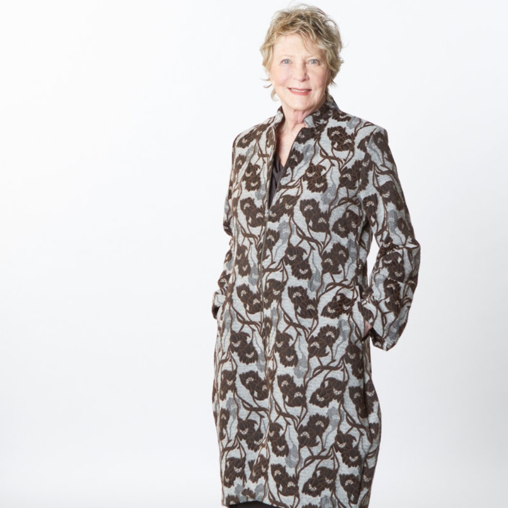 Gorgeous Bryn Walker Italian Brocade Coat XL NWT